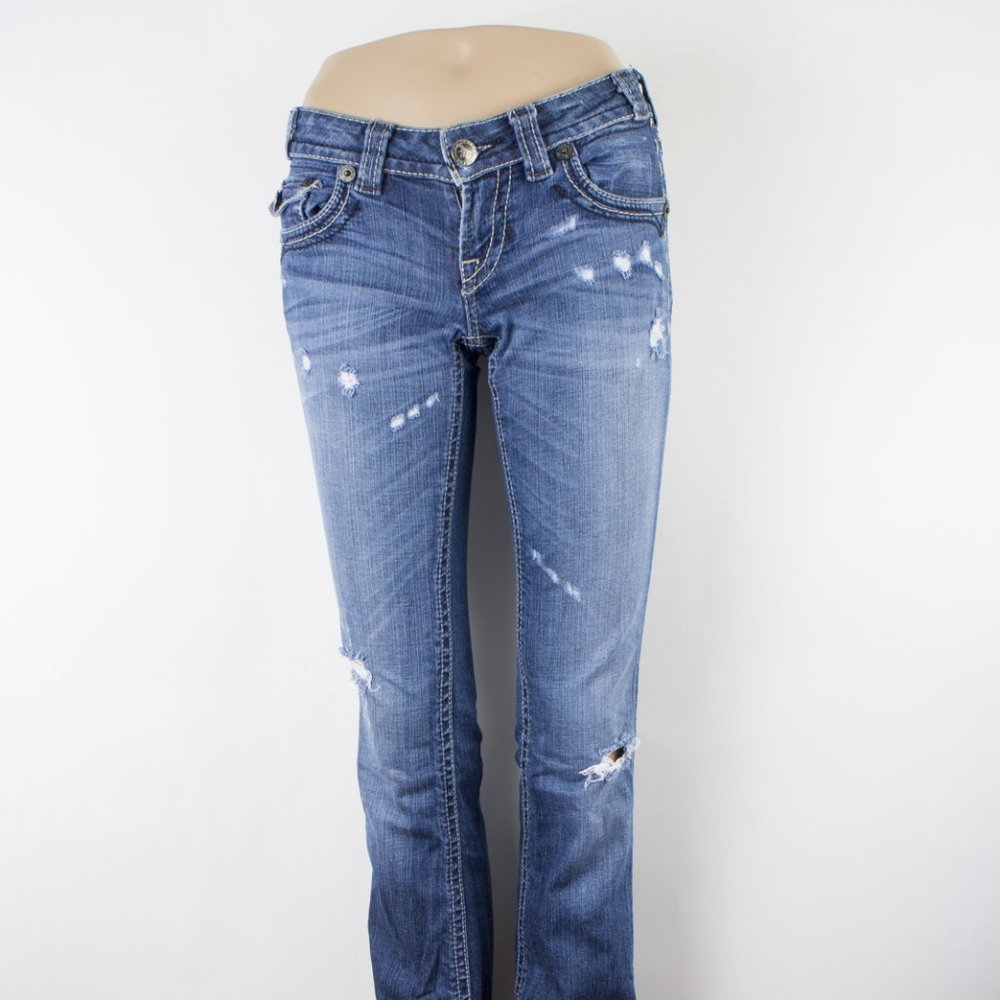 MEK Buckle Melbourne Beach Slim Bootcut 25 X 34 Women's Denim Jeans
